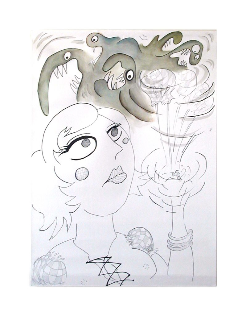Ink design of a modern Heidi